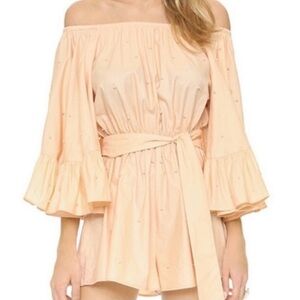 C/MEO Collective - Star Eyes Romper - Size Small Pink - Shopbop - NWT